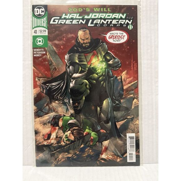 Hal Jordan and‎ the Green Lantern Corps Zod’s Will No. 41 DC Comics - Picture 1 of 2